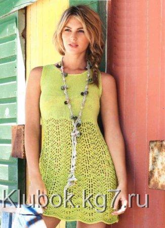 Фисташковое мини-платье Фисташковое мини-платье