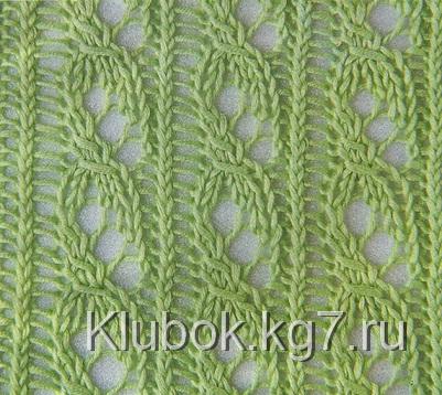 Ажурные дорожки с косами