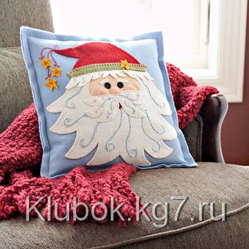 feltedsantapillow (360x360, 45Kb)
