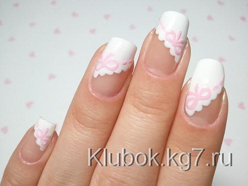 ногти френч