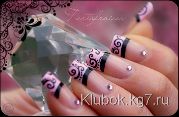 французский маникюр французский маникюр