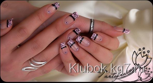французский маникюр французский маникюр