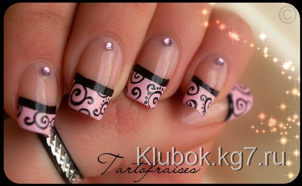 французский маникюр французский маникюр
