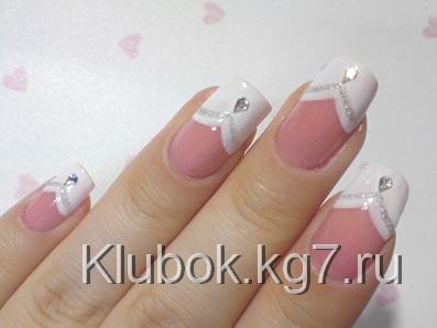 французский маникюр французский маникюр