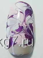 фиолетовый нейл-арт фиолетовый нейл-арт