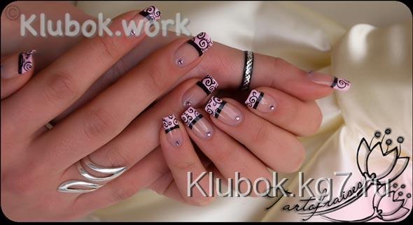 французский маникюр французский маникюр