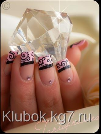 французский маникюр французский маникюр