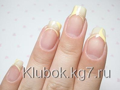 цветной френч цветной френч