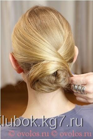 Как сделать пучок Как сделать пучок