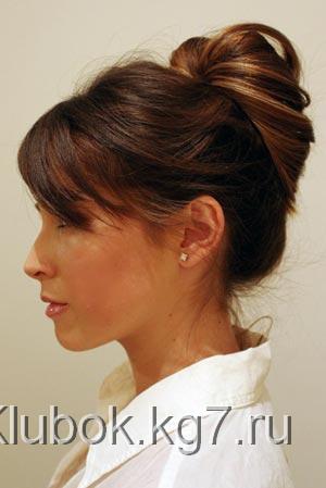 прическа для работы прическа для работы