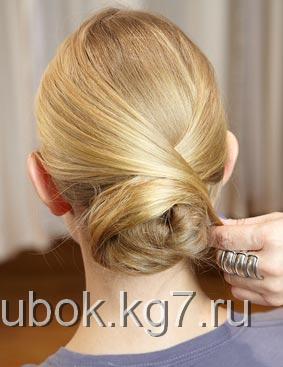 гладкая прическа гладкая прическа