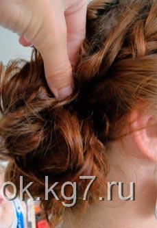 французская прическа