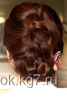 прическа узел прическа узел