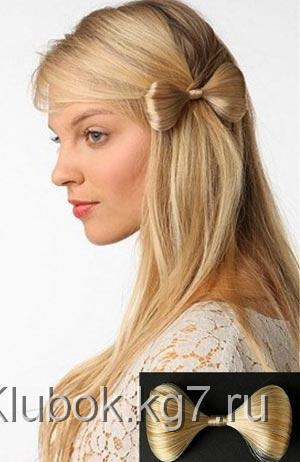 бант в волосах бант в волосах