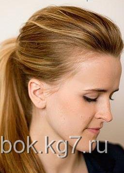 прическа хвост прическа хвост