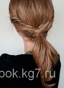 прическа хвост прическа хвост