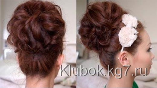 высокая прическа высокая прическа