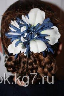 прическа из косичек прическа из косичек