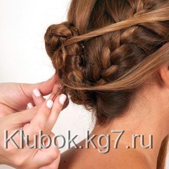 греческая прическа