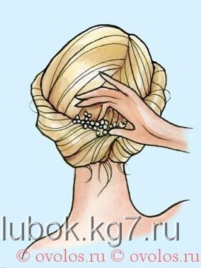 Простая вечерняя прическа Простая вечерняя прическа