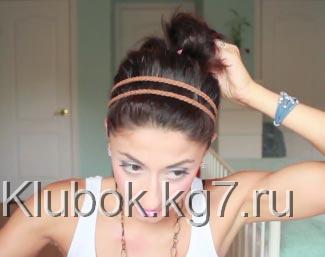 высокий пучок высокий пучок