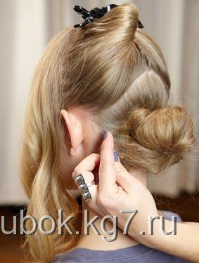 гладкая прическа гладкая прическа