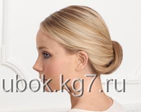 красивый пучок из волос красивый пучок из волос