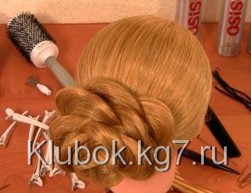 прическа с цветком прическа с цветком