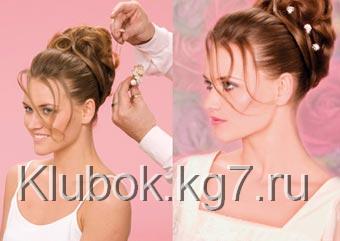 красивая свадебная прическа красивая свадебная прическа