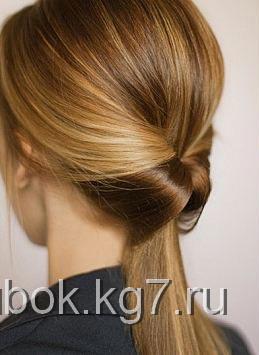 прическа хвост прическа хвост