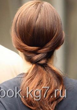 прическа хвост прическа хвост