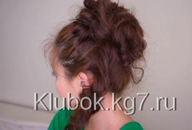 высокая прическа высокая прическа