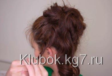 высокая прическа высокая прическа