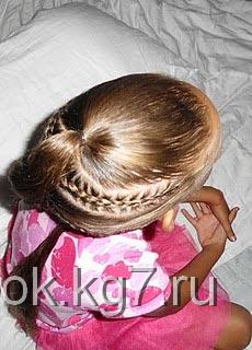 красивая детская прическа красивая детская прическа