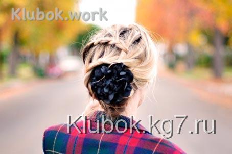 французская коса самой себе