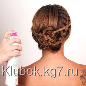 греческая прическа