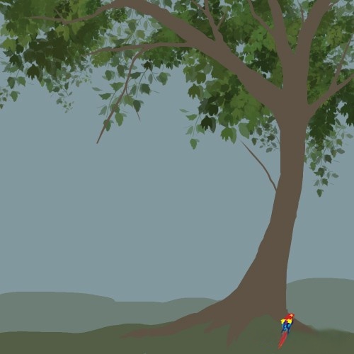 Drawing beautiful trees in just a few minutes