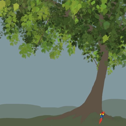Drawing beautiful trees in just a few minutes