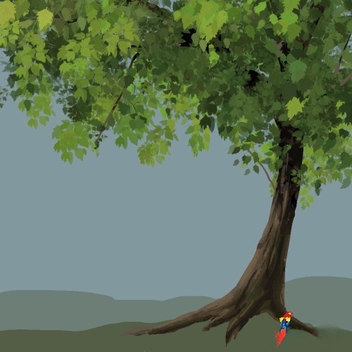 Drawing beautiful trees in just a few minutes