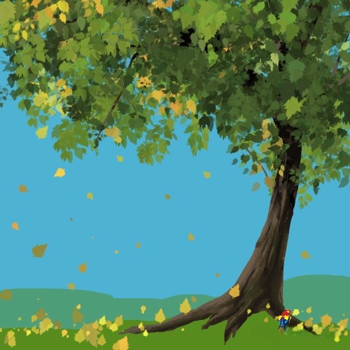Drawing beautiful trees in just a few minutes