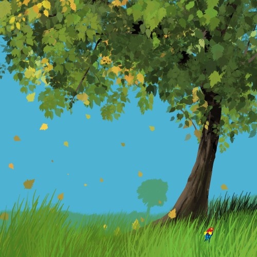 Drawing beautiful trees in just a few minutes