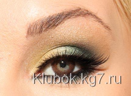 макияж с зелеными тенями макияж с зелеными тенями