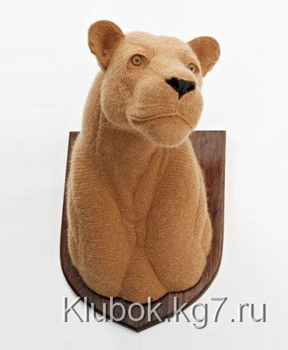 Вязаные крючком скульптуры животных