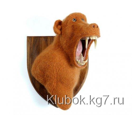 Вязаные крючком скульптуры животных