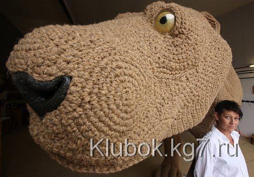 Вязаные крючком скульптуры животных