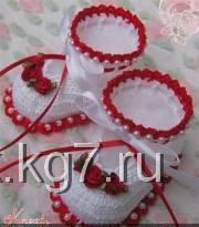 пинетки крючком