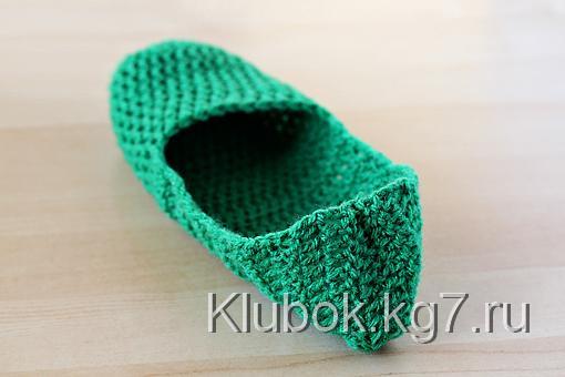 Простые тапочки - Шаг 11 Простые тапочки - Шаг 11