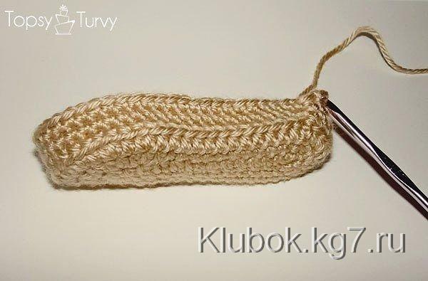 Пинетки крючком Пинетки крючком