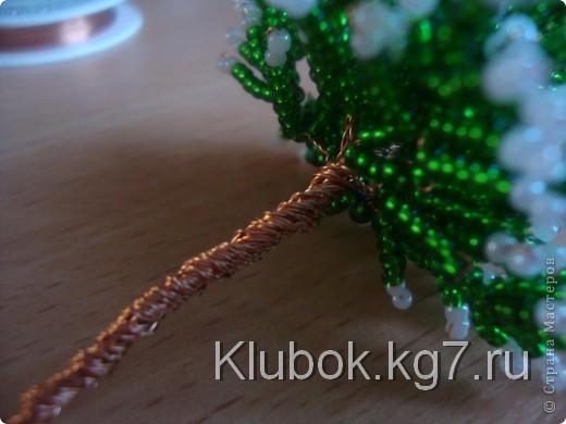  Мастер-класс, Поделка, изделие Бисероплетение: МК - Зимняя романтика Бисер, Гипс Новый год. Фото 7