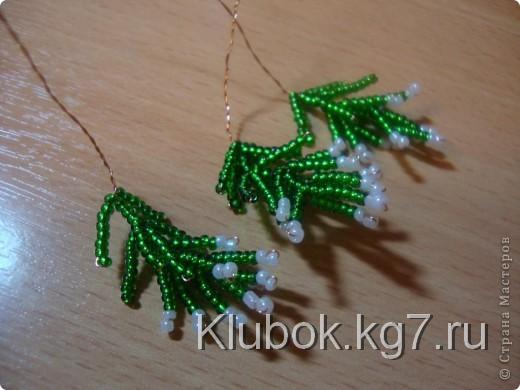 Мастер-класс, Поделка, изделие Бисероплетение: МК - Зимняя романтика Бисер, Гипс Новый год. Фото 4 Мастер-класс, Поделка, изделие Бисероплетение: МК - Зимняя романтика Бисер, Гипс Новый год. Фото 4